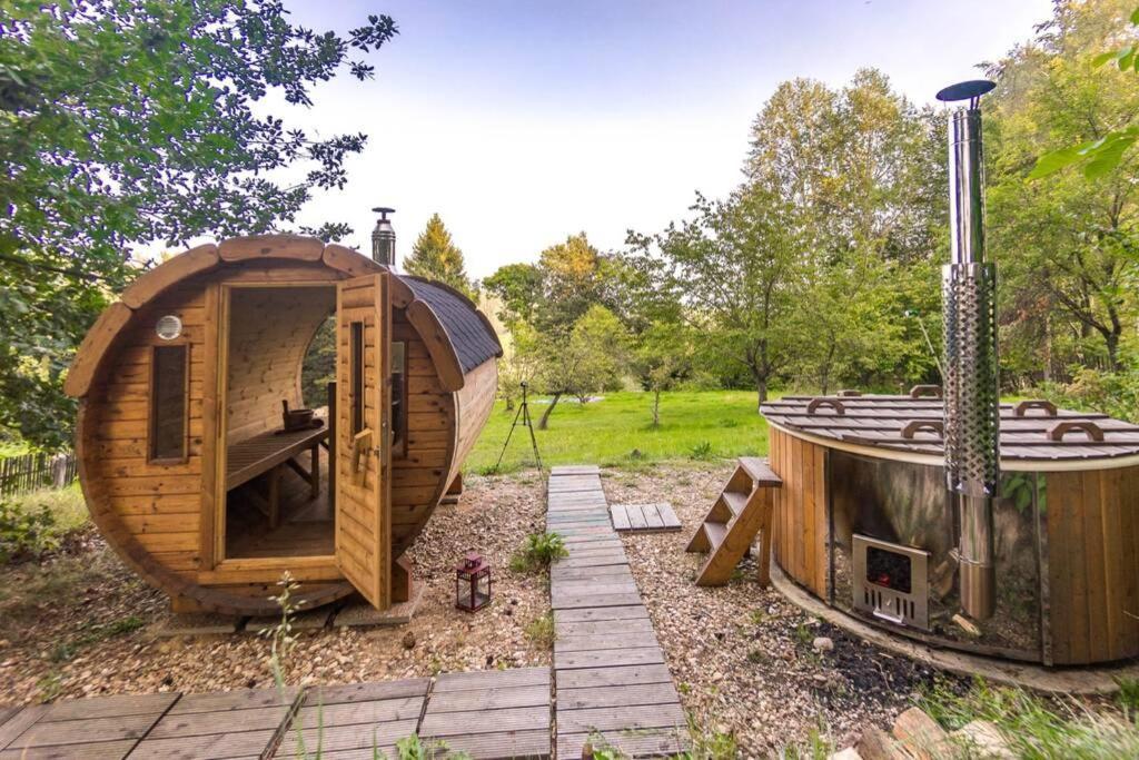 Enjoy Cozy Romance Hills Forest Gardens Views Sauna Whirlpool Bath Jablonne v Podjestedi Luaran gambar